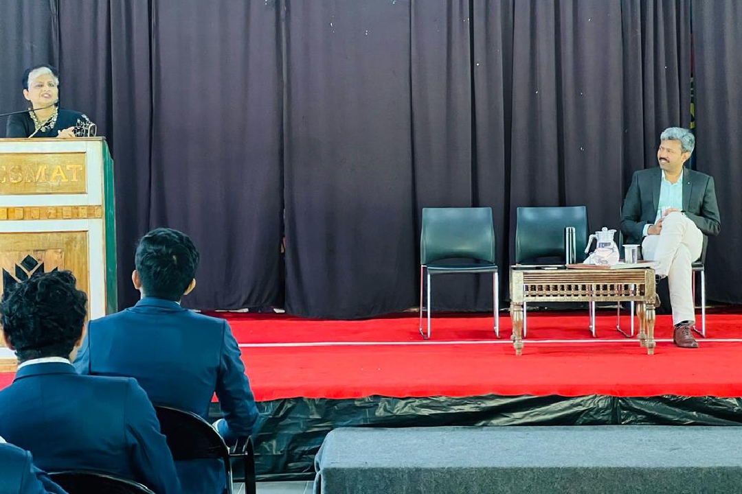 Inspiring Alumni talk with Rethish K Varghese - DCSMAT Vagamon - MBA