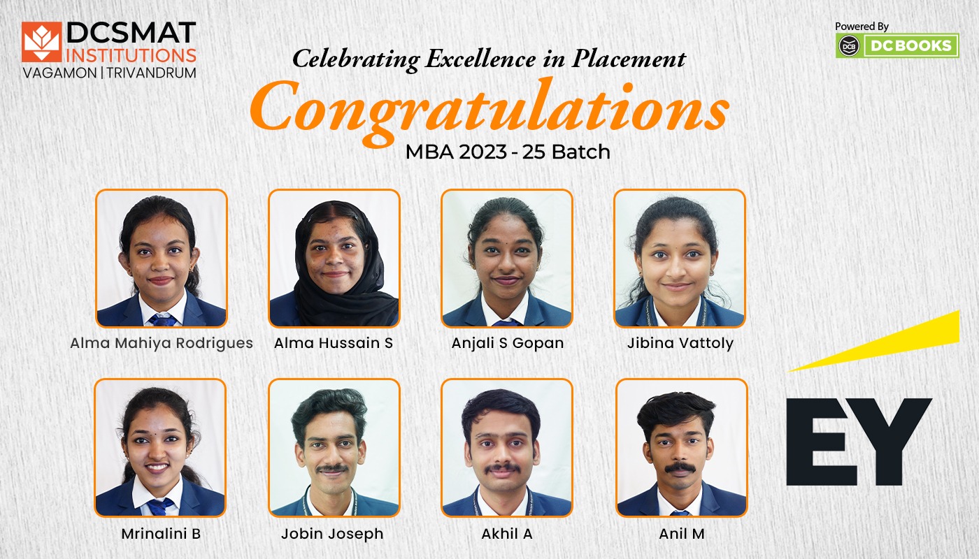 DCSMAT MBA Placement 2023-25 Batch